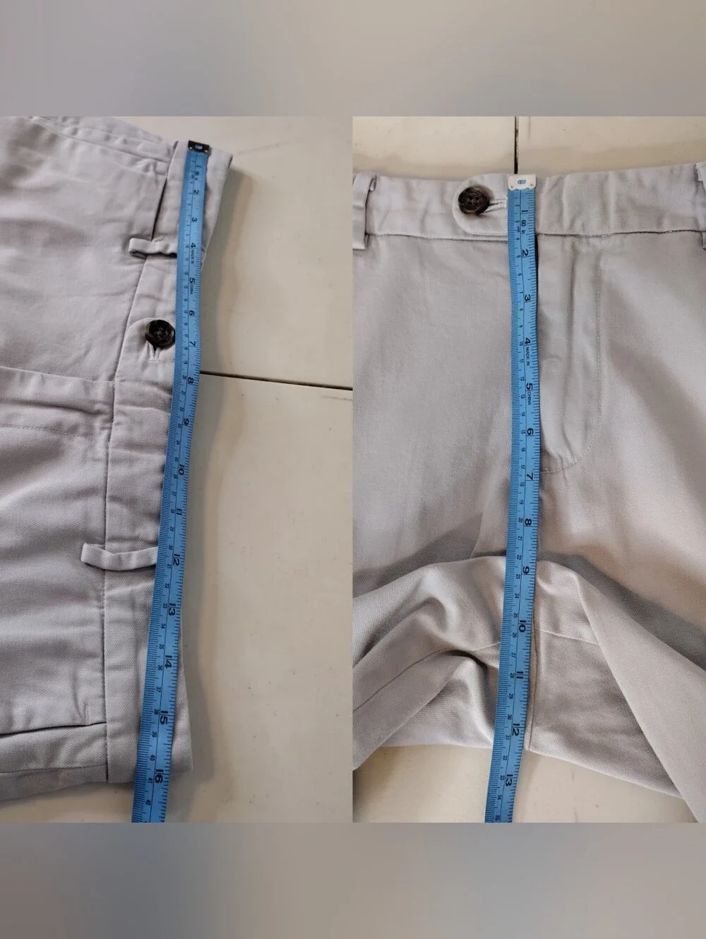 Bonobos Light Gray Straight Fit Athletic Chinos Sz 30/30